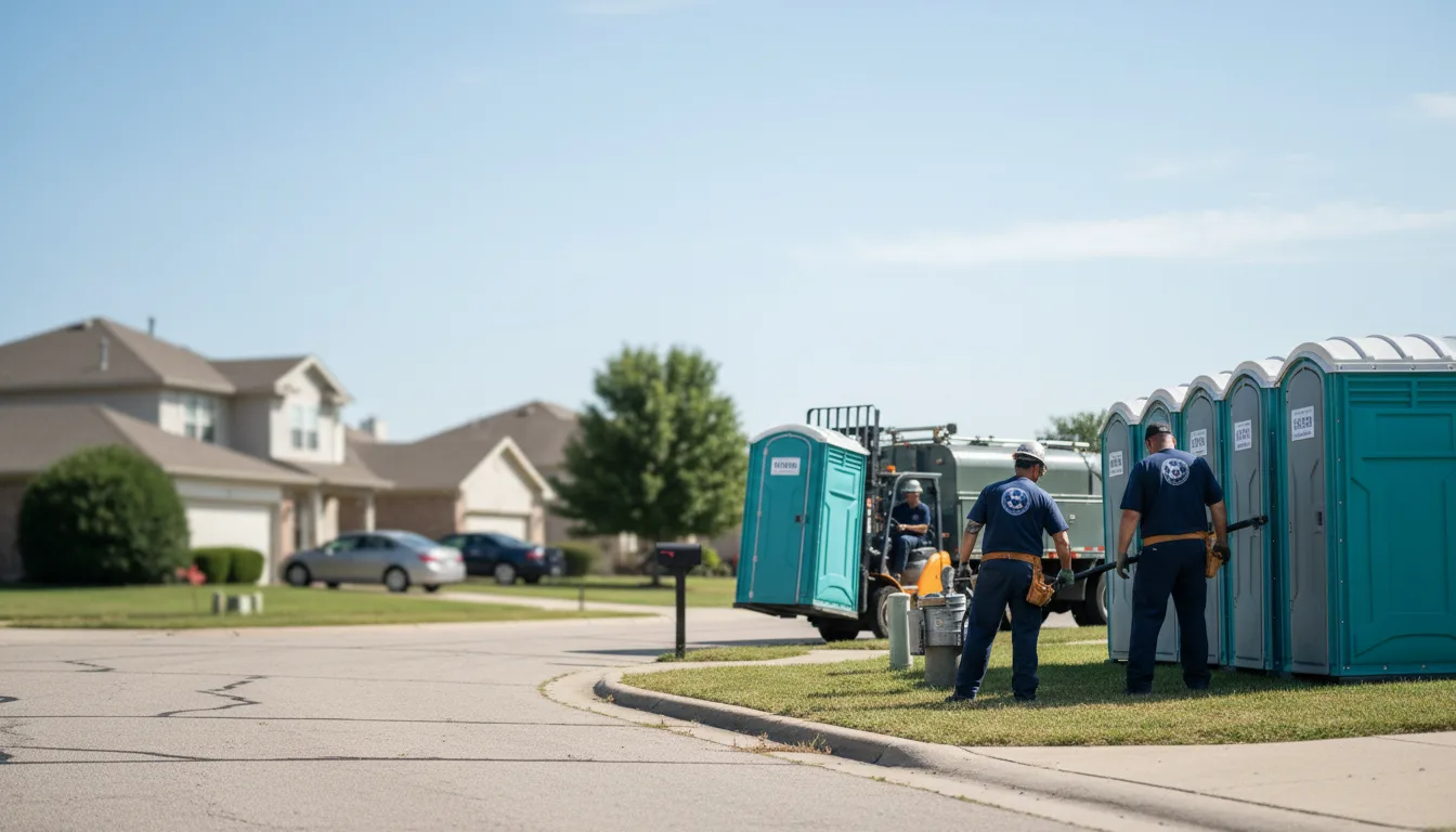 Porta Potty Rental in Orion, IL near me